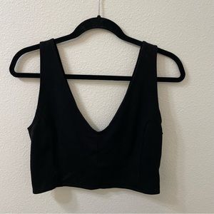 Cotton on tank top black medium